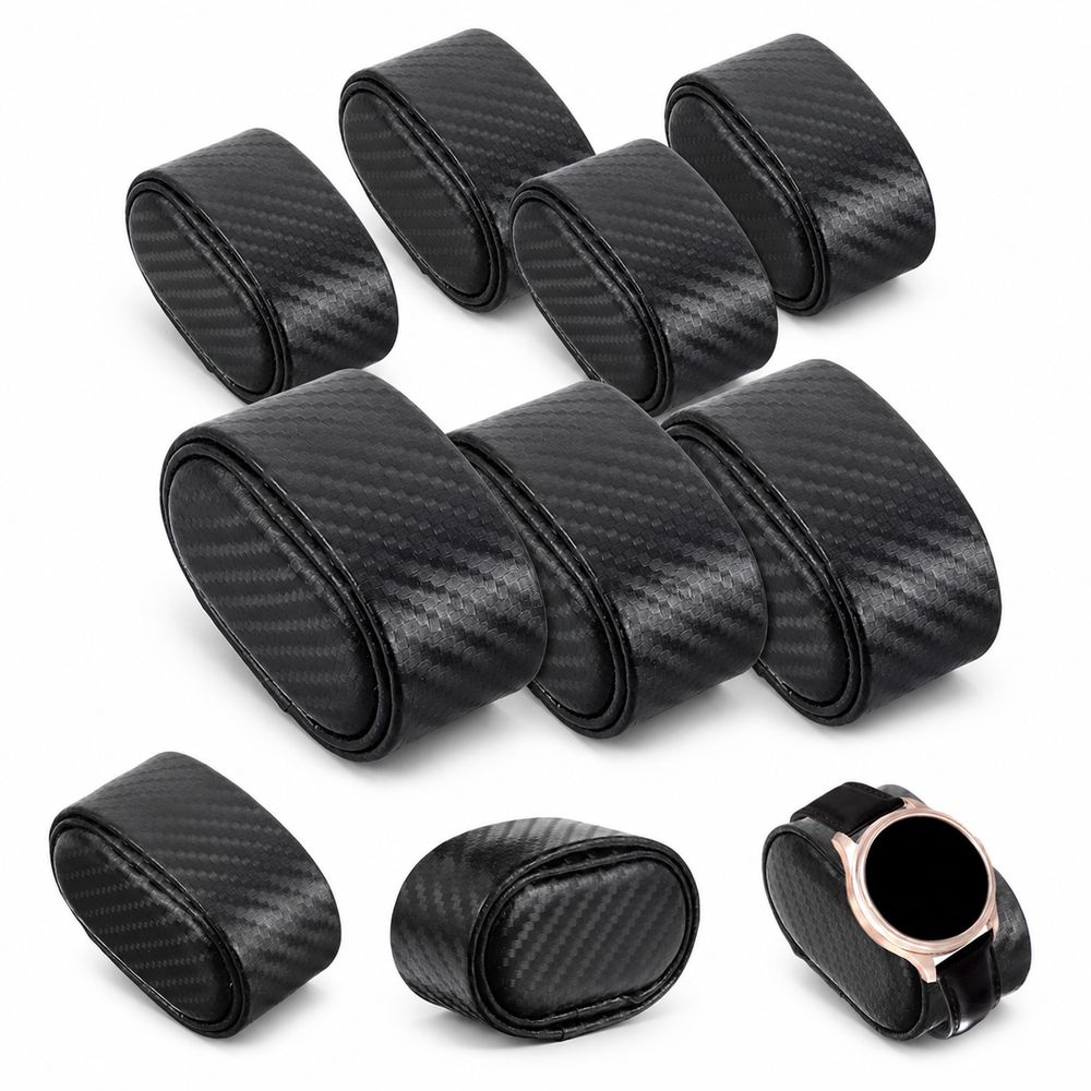 Watch Display Storage Box Carbon Fiber - Carbon Fiber Texture Watch Display Pillow
