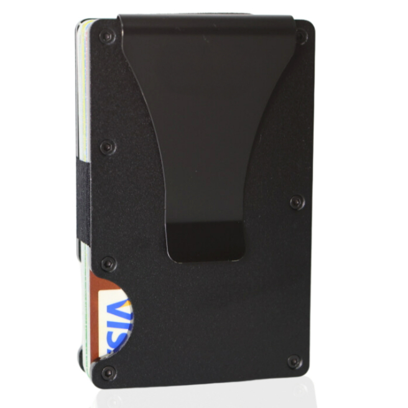 Money Clip Minimalist Rfid Blocking - Minimalist Slim RFID Blocking Wallet For