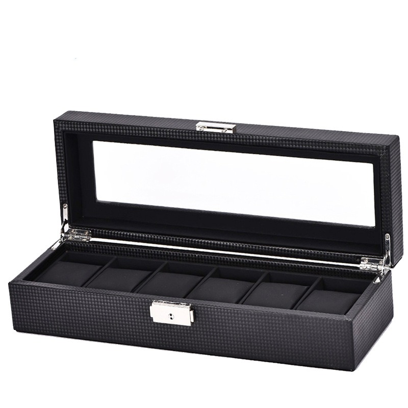 Watch Display Storage Box Carbon Fiber - Carbon Fiber Watch Display Box Multi