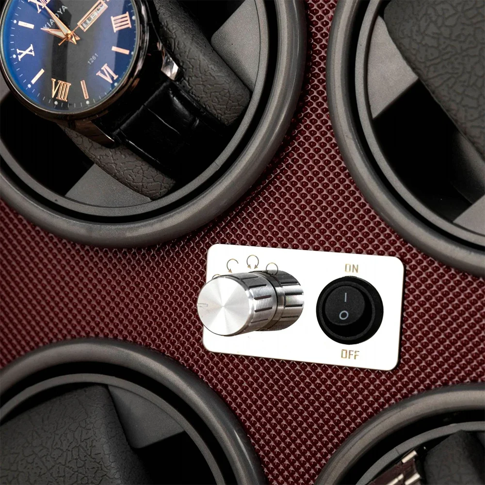 OEM RBYENOU 4 slot Silent Moto - Watch Winder 4 Watches Automatic Silent 评论和价格