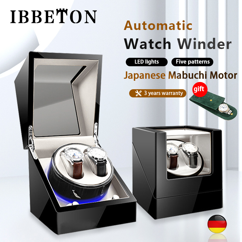 IBBETON Automatic Luxury Watch - Watch Display Storage Box Carbon Fiber 评论和价格