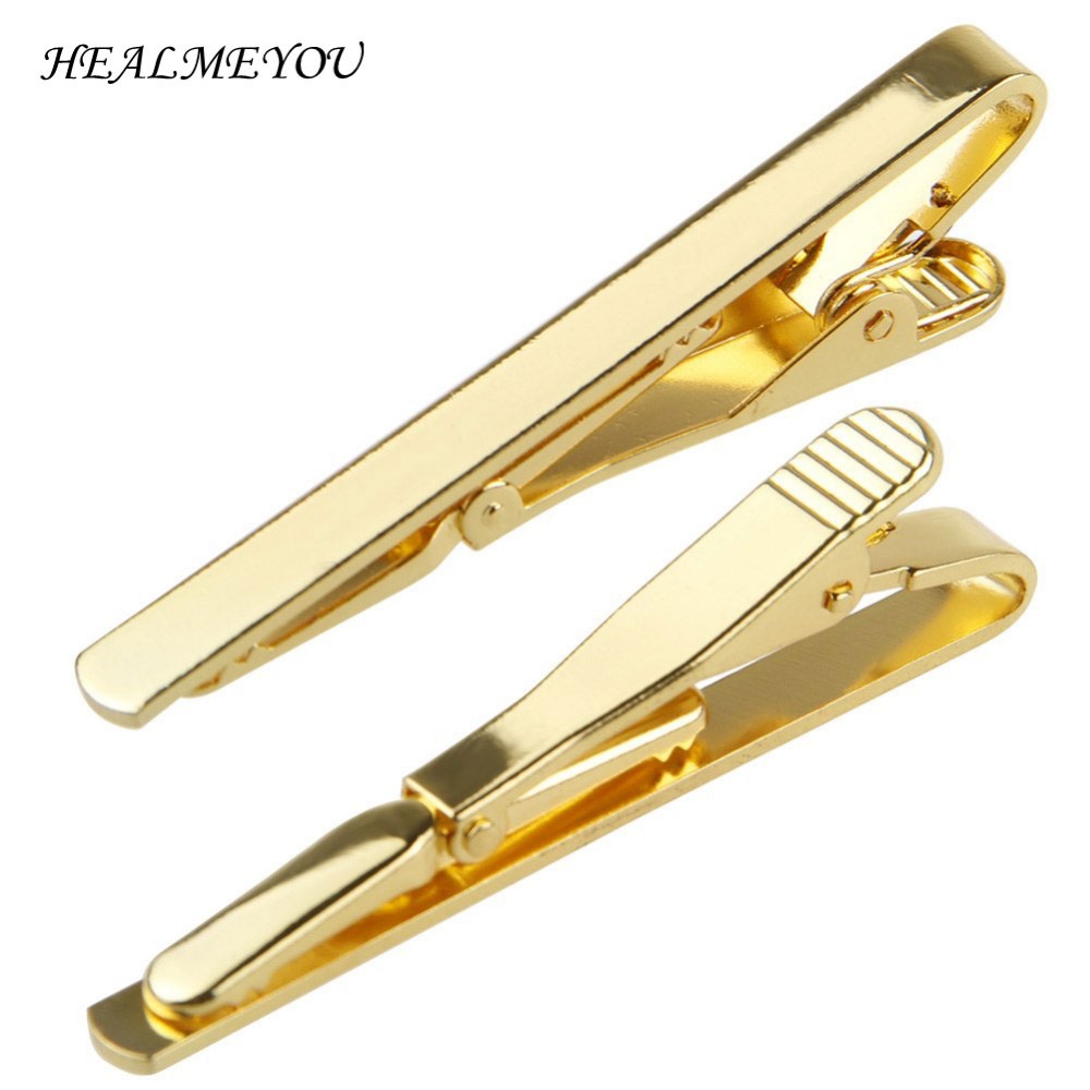 Men Metal Silver Gold Simple N - Tie Clip Bar Set Stainless Steel 评论和价格