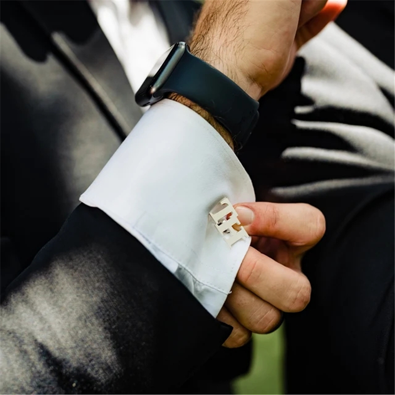 Custom Cufflinks for Mens Orig - Cufflinks Men Stainless Steel Luxury 评论和价格