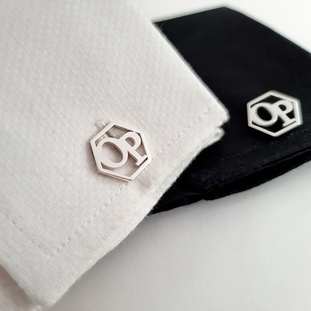 Personalized Luxury Cufflinks  - Cufflinks Men Stainless Steel Luxury 评论和价格