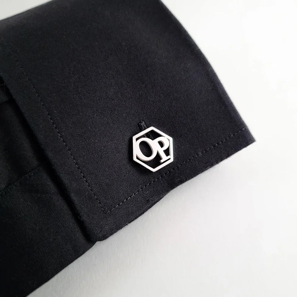 Personalized Luxury Cufflinks  - Cufflinks Men Stainless Steel Luxury 评论和价格