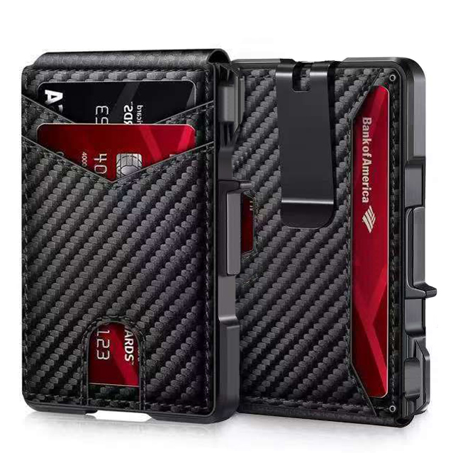 RFID Blocking Mens Wallet | Mi - Money Clip Minimalist Rfid Blocking 评论和价格