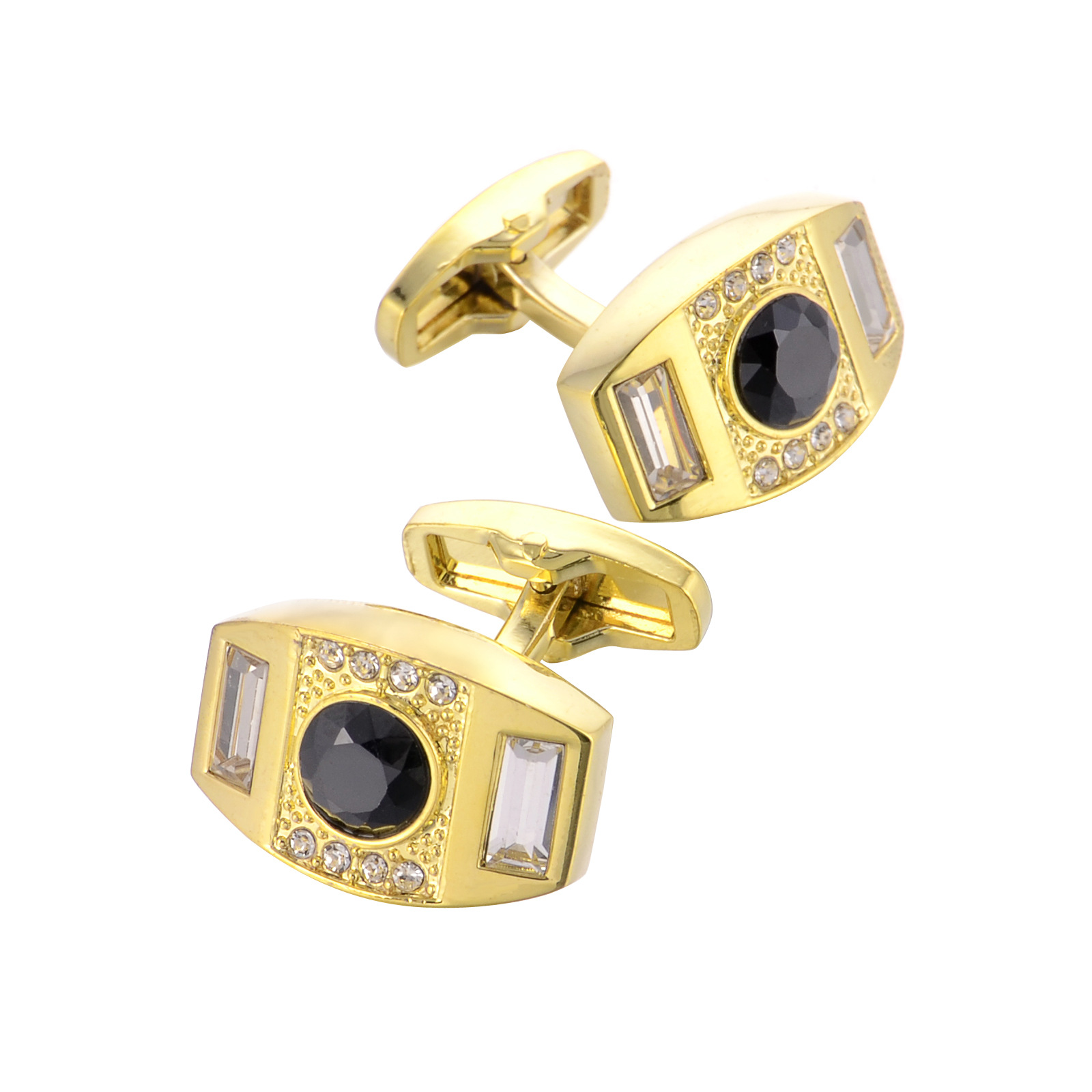 High Quality Cufflinks Necktie - Tie Clip Bar Set Stainless Steel 评论和价格