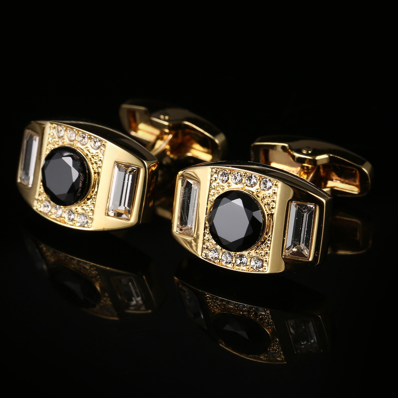 High Quality Cufflinks Necktie - Tie Clip Bar Set Stainless Steel 评论和价格