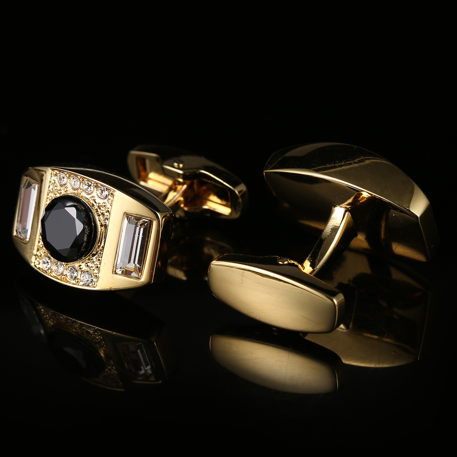 High Quality Cufflinks Necktie - Tie Clip Bar Set Stainless Steel 评论和价格