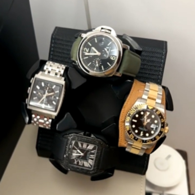 3 4 Slot Silent Automatic Watc - Watch Winder 4 Watches Automatic Silent 评论和价格