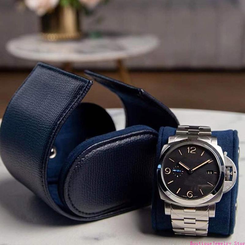 E1PE 1/2/3 Slots Watch Roll Tr - Watch Travel Roll Case 3 Slots Leather 评论和价格