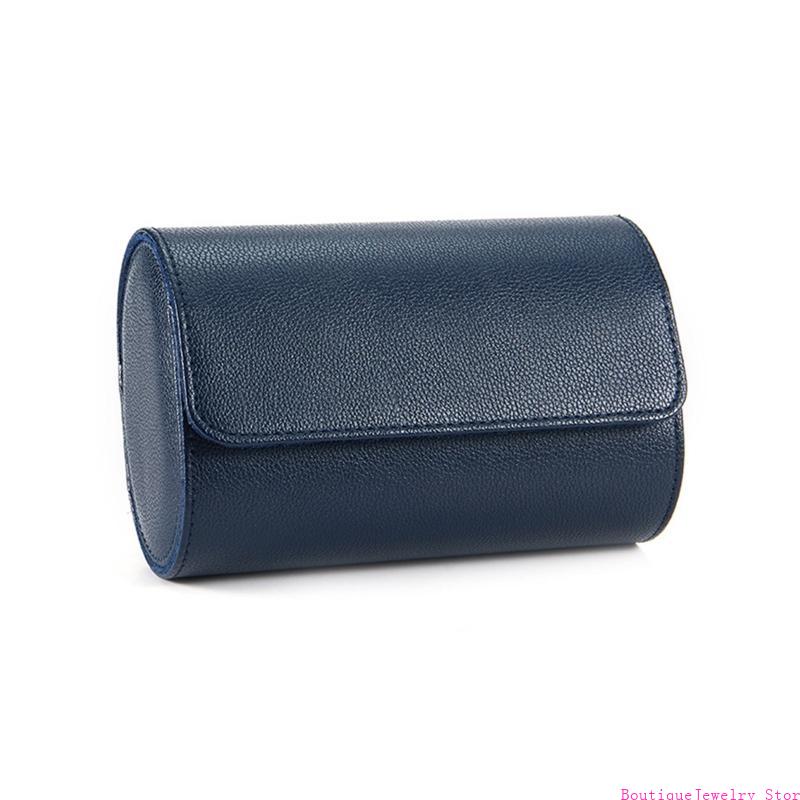 E1PE 1/2/3 Slots Watch Roll Tr - Watch Travel Roll Case 3 Slots Leather 评论和价格