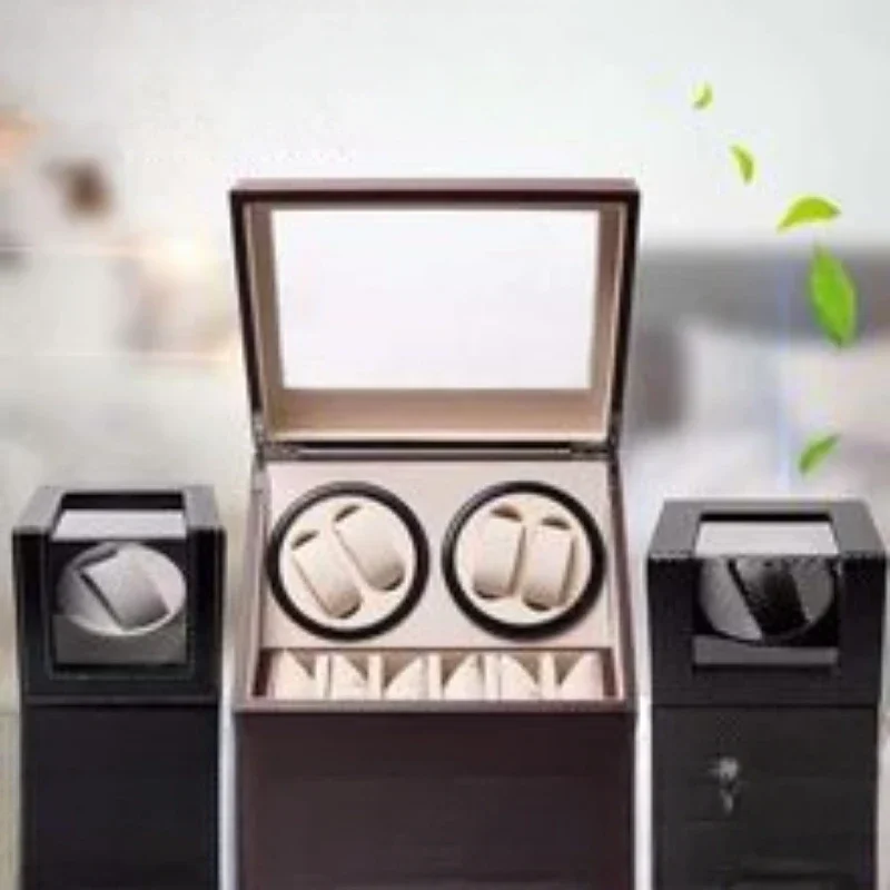Automatic Rotating Watch Winde - Watch Winder 4 Watches Automatic Silent 评论和价格
