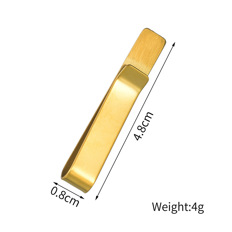 Afirstee Stainless Steel Engra - Tie Clip Bar Set Stainless Steel 评论和价格