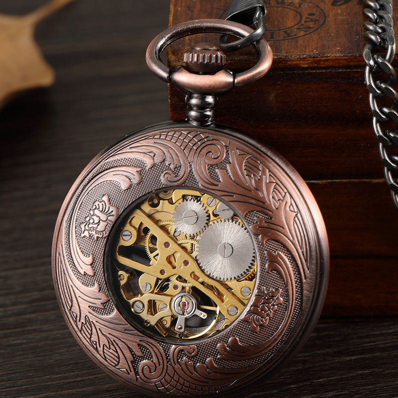 Vintage Fantasy Pegasus Horse  - Pocket Watch Mechanical Skeleton Vintage 评论和价格