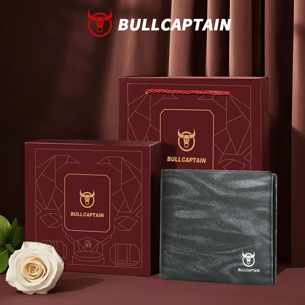 BULLCAPTAIN Slim Leather Walle - Money Clip Minimalist Rfid Blocking 评论和价格