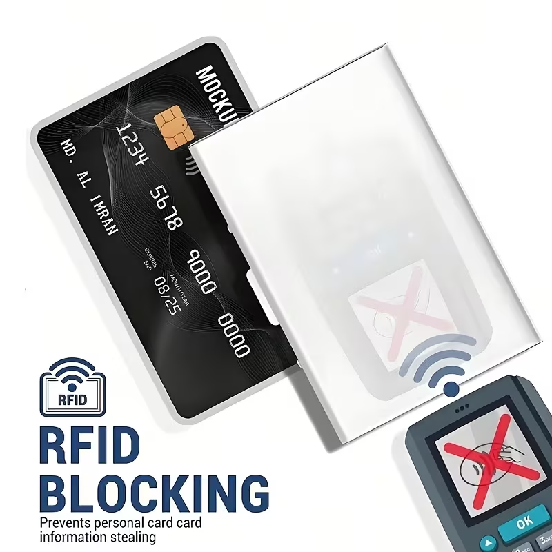 1Pc Customizable Name Engraved - Money Clip Minimalist Rfid Blocking 评论和价格