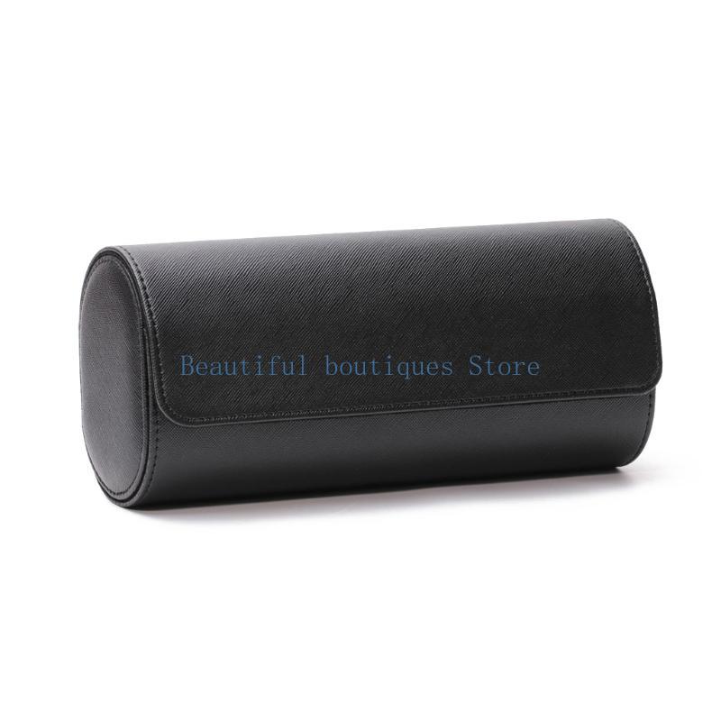 U4LF 3 Slots Watch Roll Travel - Watch Travel Roll Case 3 Slots Leather 评论和价格