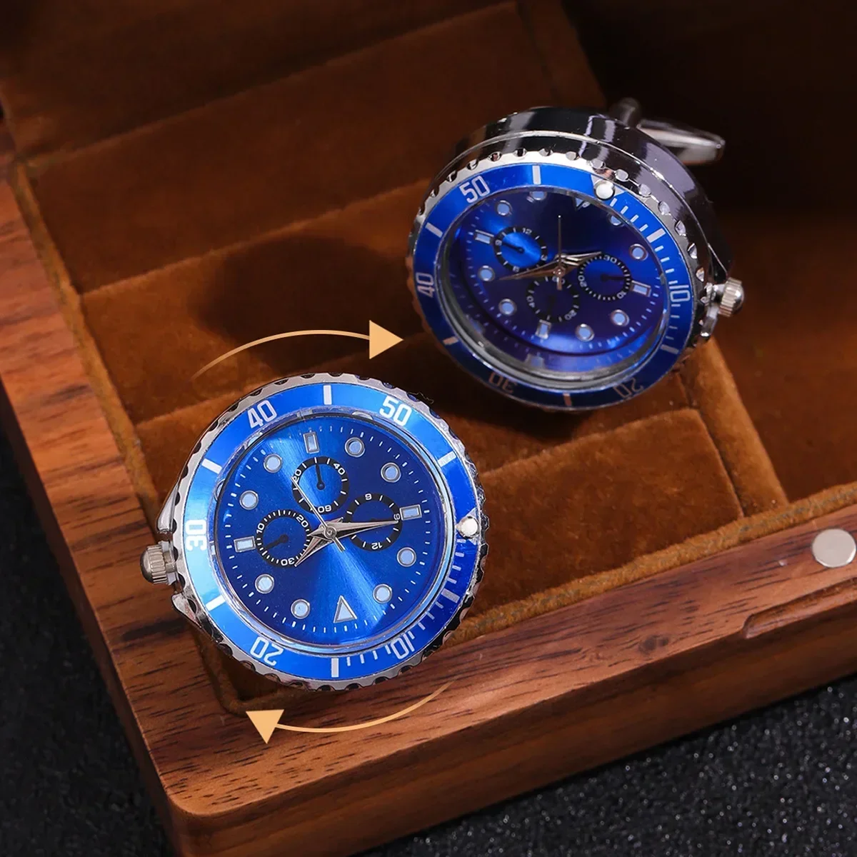 New Autumn Collection Light Lu - Cufflinks Men Stainless Steel Luxury 评论和价格