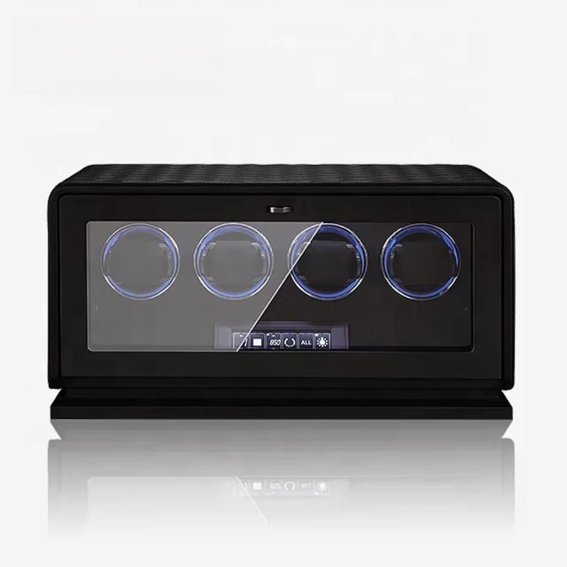 Luxury Automatic Wooden Watch  - Watch Winder 4 Watches Automatic Silent 评论和价格