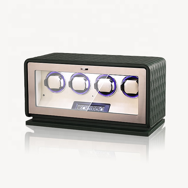 Luxury Automatic Wooden Watch  - Watch Winder 4 Watches Automatic Silent 评论和价格