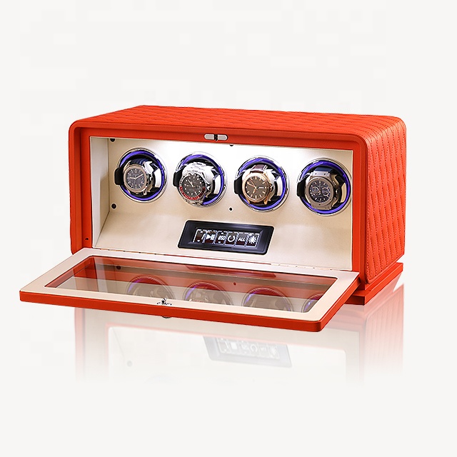Luxury Automatic Wooden Watch  - Watch Winder 4 Watches Automatic Silent 评论和价格
