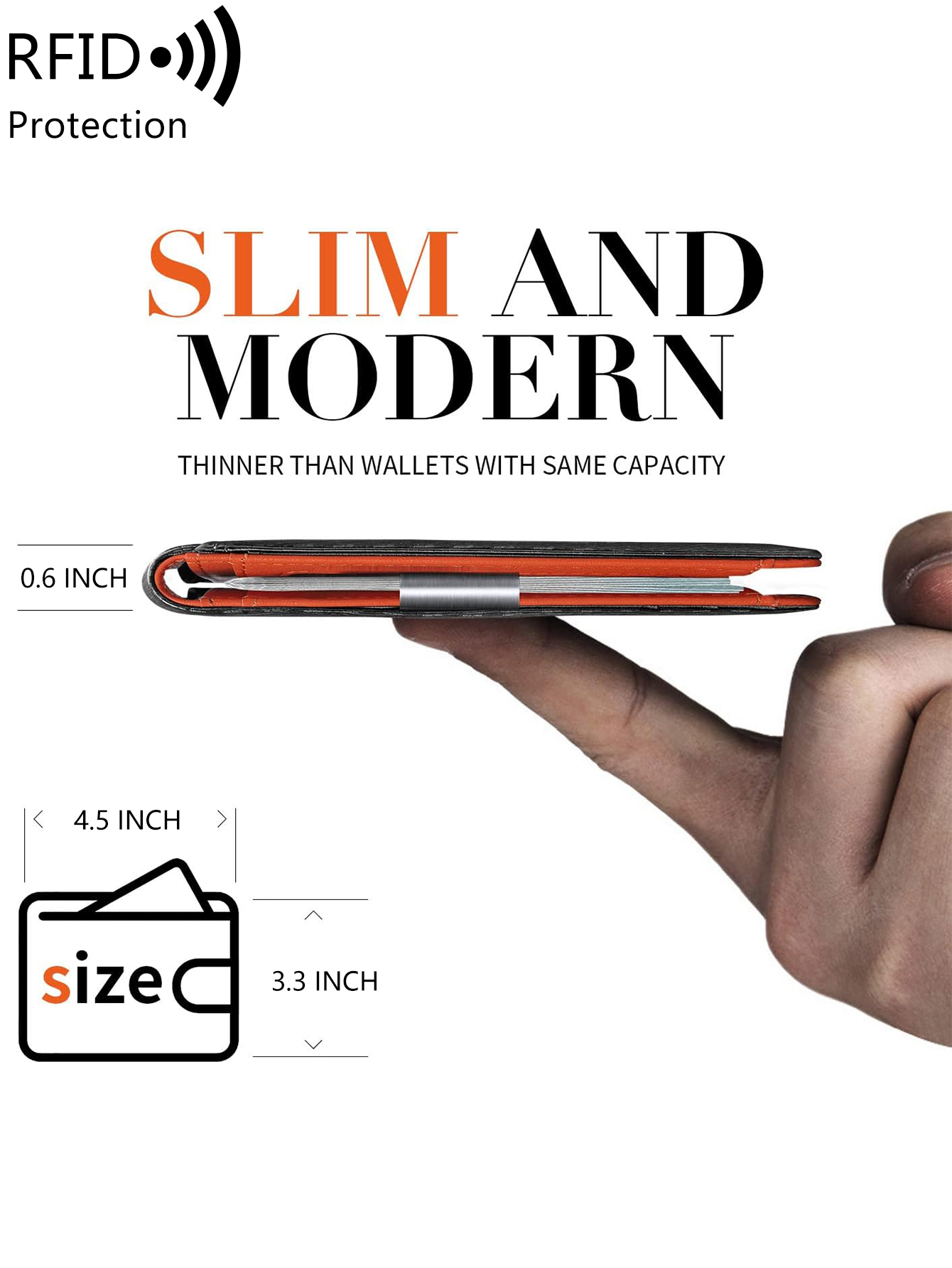Minimalist men's RFID blocking - Money Clip Minimalist Rfid Blocking 评论和价格
