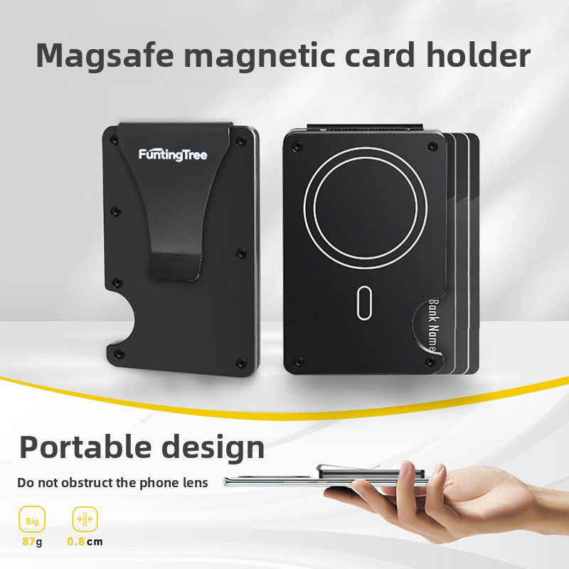 Compatible with MagSafe Wallet - Money Clip Minimalist Rfid Blocking 评论和价格
