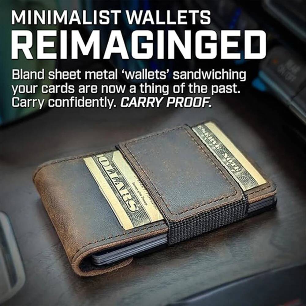 OUIO Men's RFID Blocking Minim - Money Clip Minimalist Rfid Blocking 评论和价格