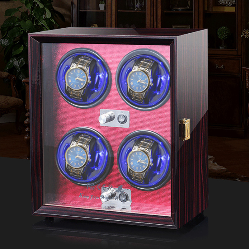 Luxury Watch Winder 4 Watches  - Watch Winder 4 Watches Automatic Silent 评论和价格