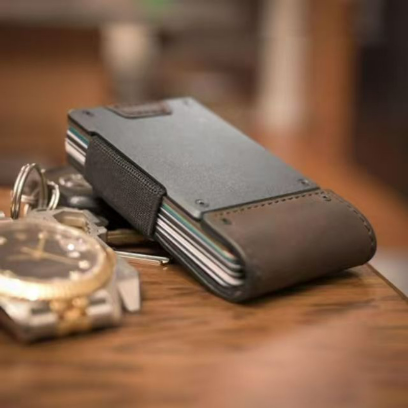 RFID Blocking Metal Credit Car - Money Clip Minimalist Rfid Blocking 评论和价格