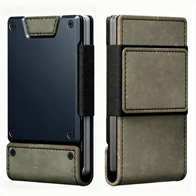 RFID Blocking Metal Credit Car - Money Clip Minimalist Rfid Blocking 评论和价格