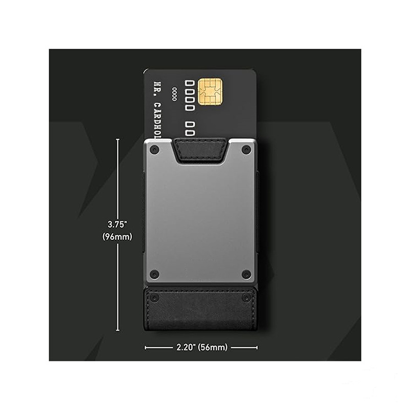 RFID Blocking Metal Credit Car - Money Clip Minimalist Rfid Blocking 评论和价格