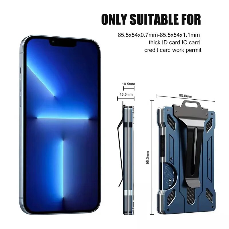 Minimalist Slim Wallet For Men - Money Clip Minimalist Rfid Blocking 评论和价格