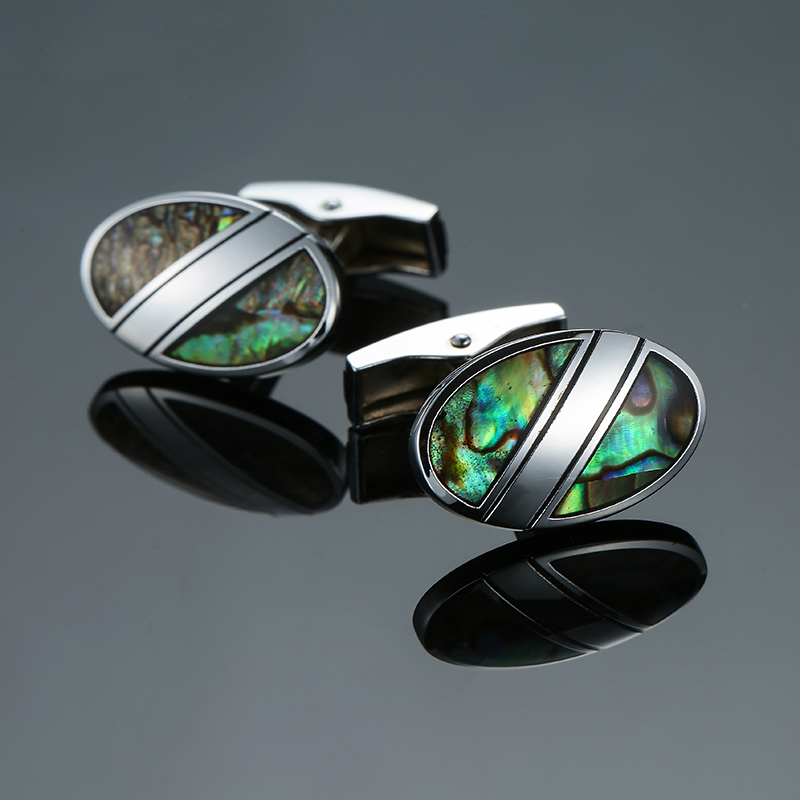 Novelty Luxury high quality st - Cufflinks Men Stainless Steel Luxury 评论和价格