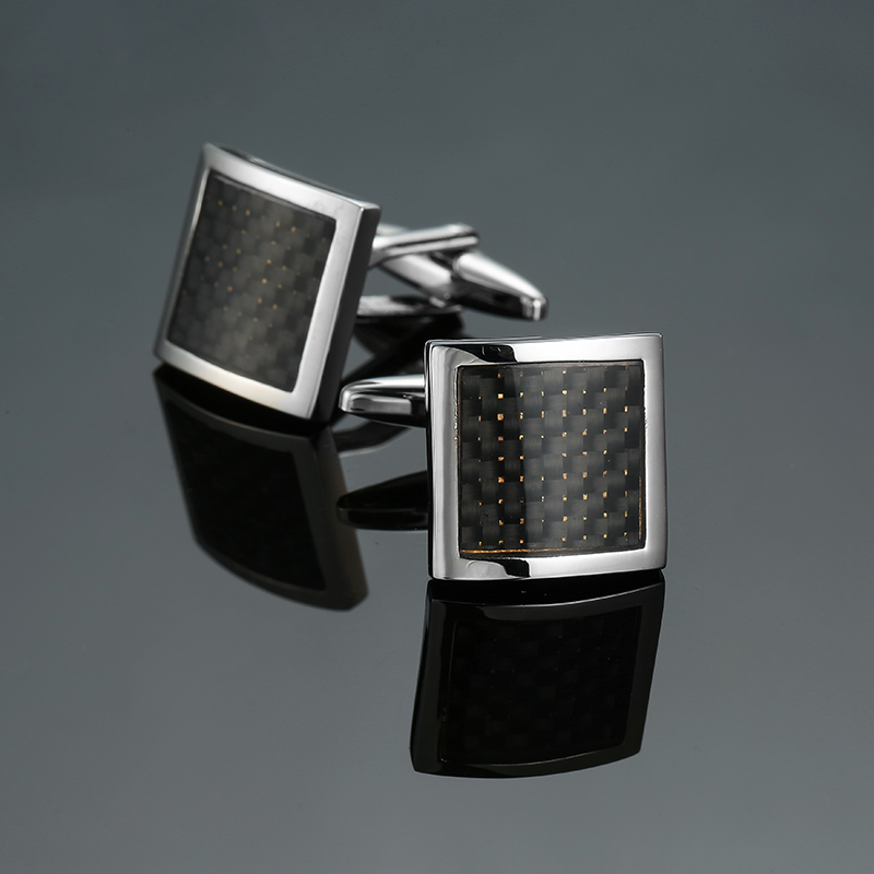 Novelty Luxury high quality st - Cufflinks Men Stainless Steel Luxury 评论和价格